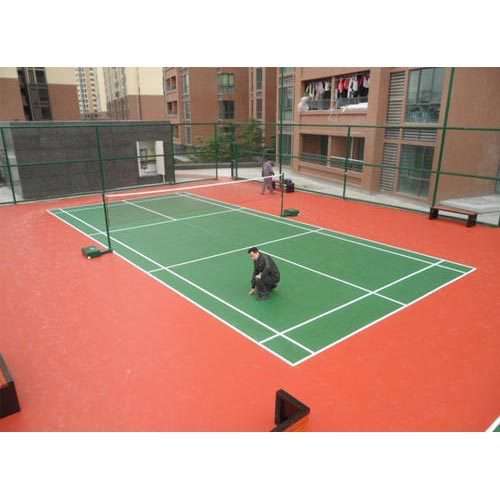 outdoor badminton court floor manufacturer